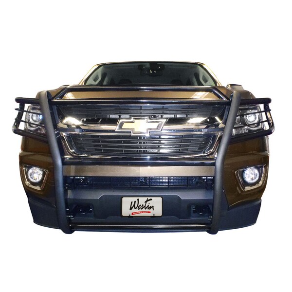 Westin Automotive (1 BOX)04-11 COLORADO/04-12 CANYON 1PC BLACK SPORTSMAN GRILLE GUARD 40-1515 - main